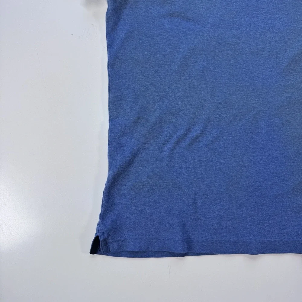 BANANA REPUBLIC Luxury Touch Performance Polo Short Sleeve Shirt Blue Mens XL